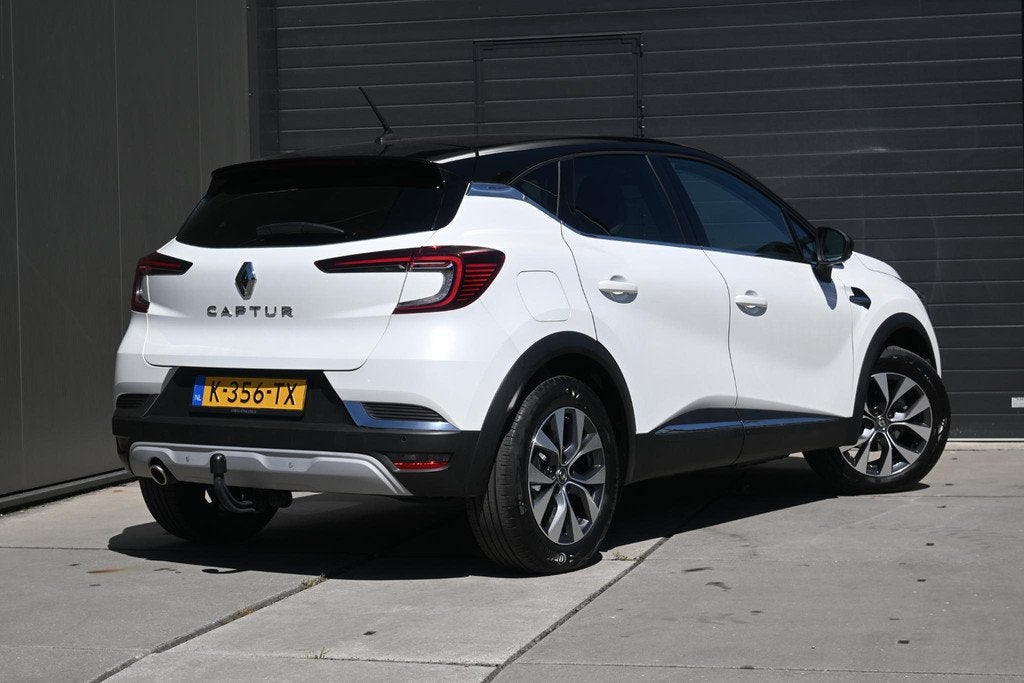 Renault Captur TCe 140 EDC Intens | AUTOMAAT | TREKHAAK | CA, Parkeersensor, Gebruikt, 4 cilinders, Leder en Stof