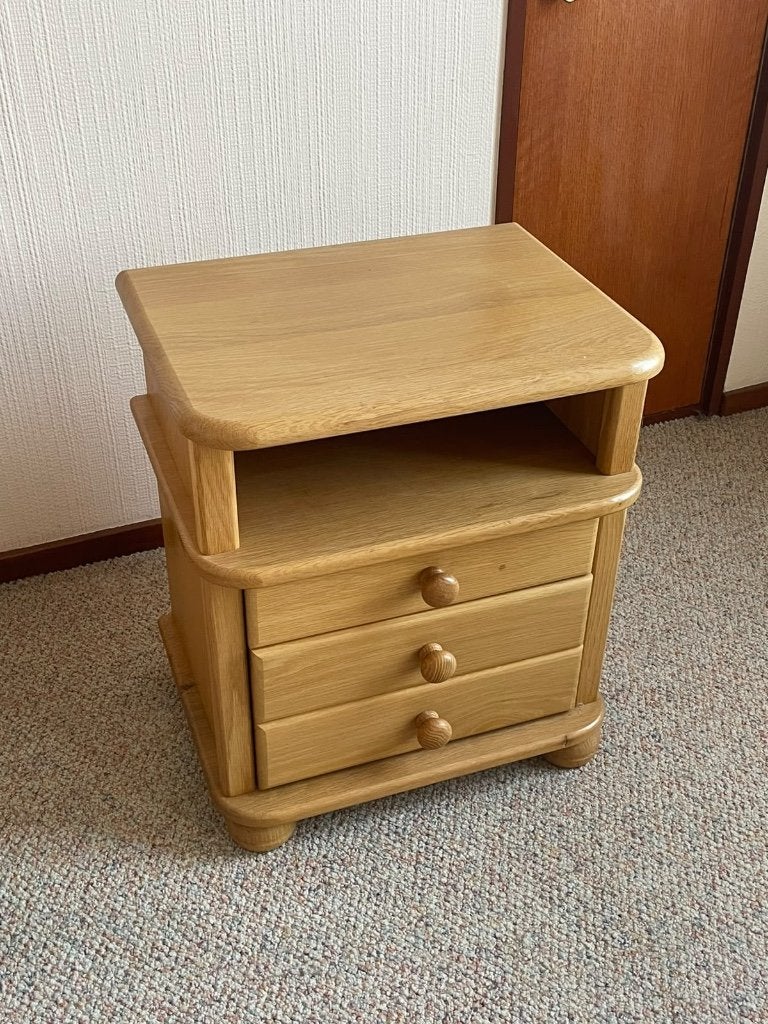 Houten nachtkastje 50 x 45 x 35 cm, Huis en Inrichting, Ophalen, Zo goed als nieuw, Minder dan 45 cm, Minder dan 55 cm