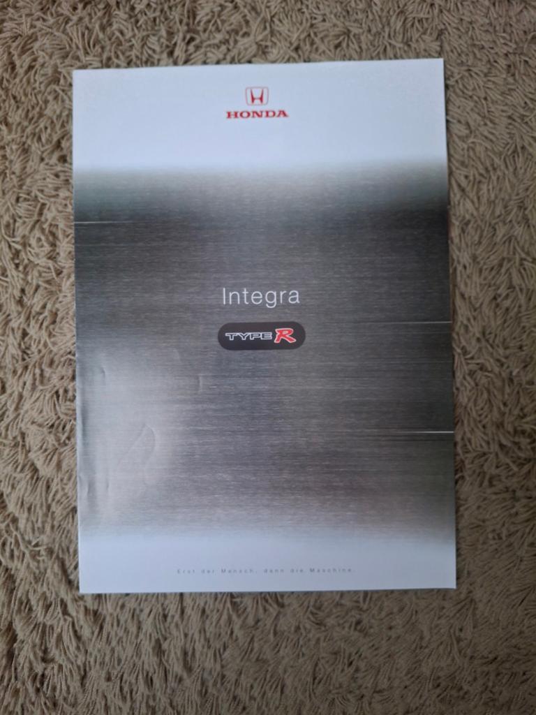 Autofolder Honda Integra type R, Verzenden, Zo goed als nieuw, Honda