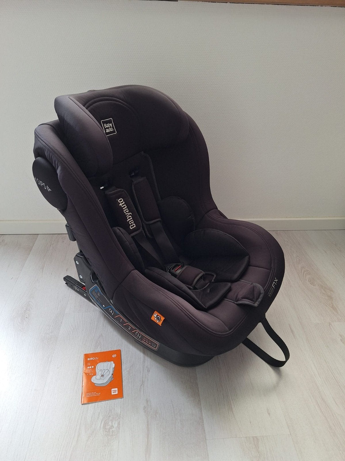 Babyauto Birofix 360 Autostoel - Isofix & Slaapstand, Slaapstand, Zo goed als nieuw, Isofix, Ophalen