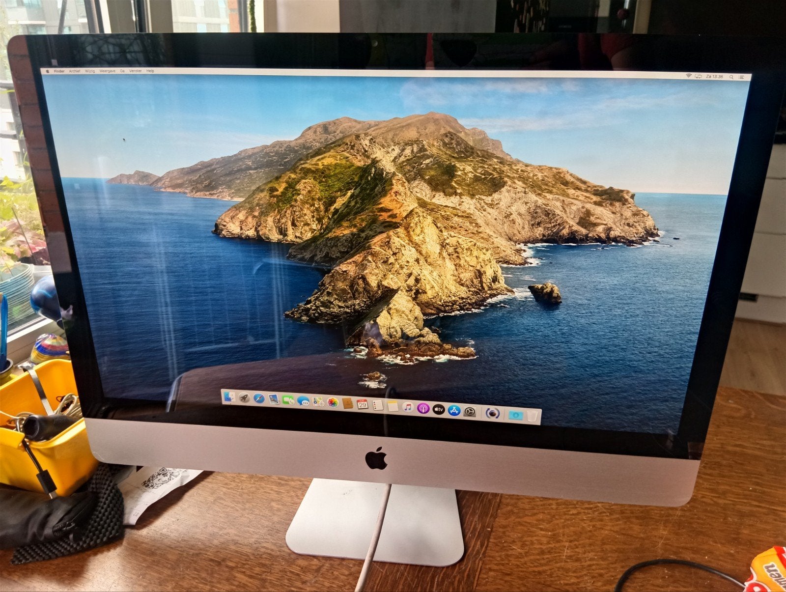 Goedwerkende 27 inch iMac - i5 - SSD - 16GB RAM, 250GB SSD, Computers en Software, Apple Desktops, Gebruikt, 2 tot 3 Ghz, SSD