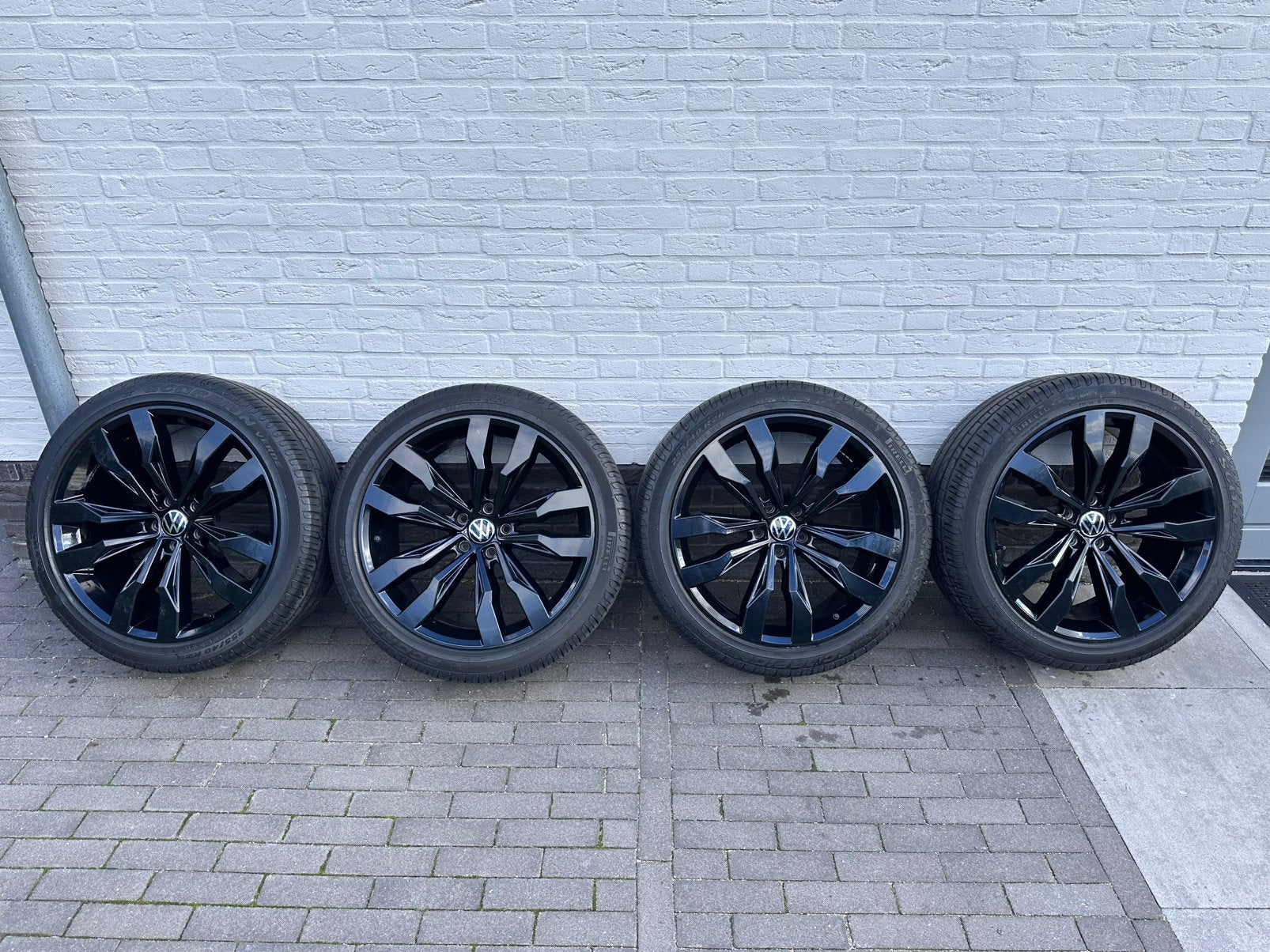 ️☀️NETTE 20” ORIGINELE VW SUZUKA VELGEN TIGUAN RLINE 255-40, Auto-onderdelen, Ophalen, Gebruikt, 255 mm, Velg(en)