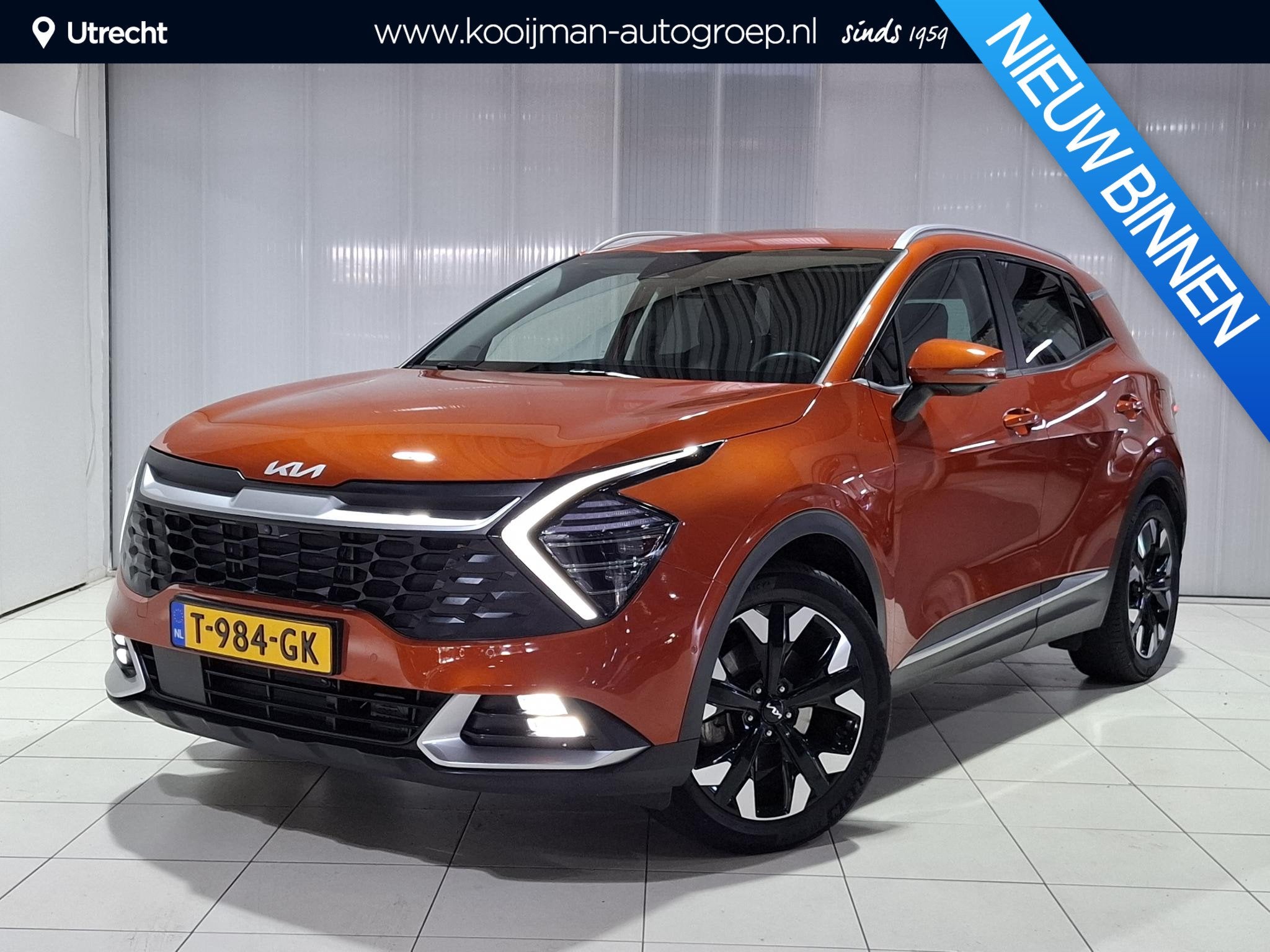Kia Sportage 1.6 T-GDi Plug-in Hybrid AWD DynamicPlusLine Tr, Auto's, Automaat, 1350 kg, 14 kWh, Gebruikt