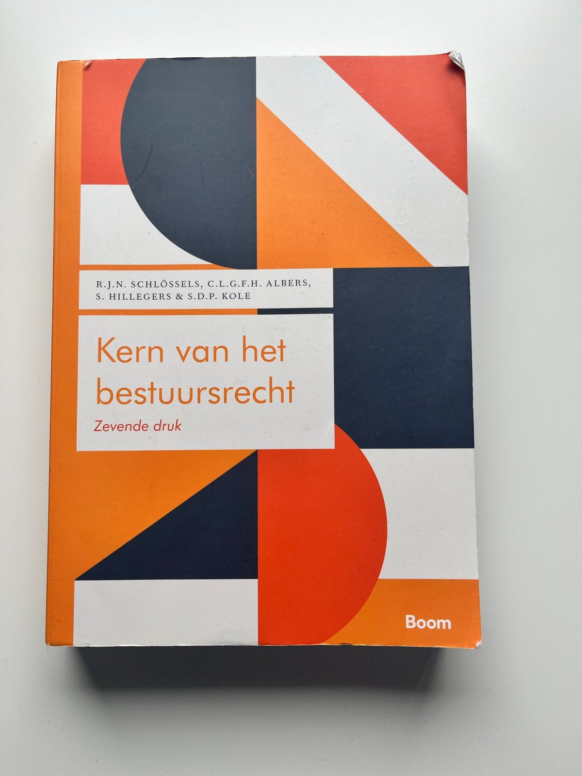 Kern van het bestuursrecht - Zevende druk, Boeken, Ophalen of Verzenden, Gamma, Zo goed als nieuw, WO