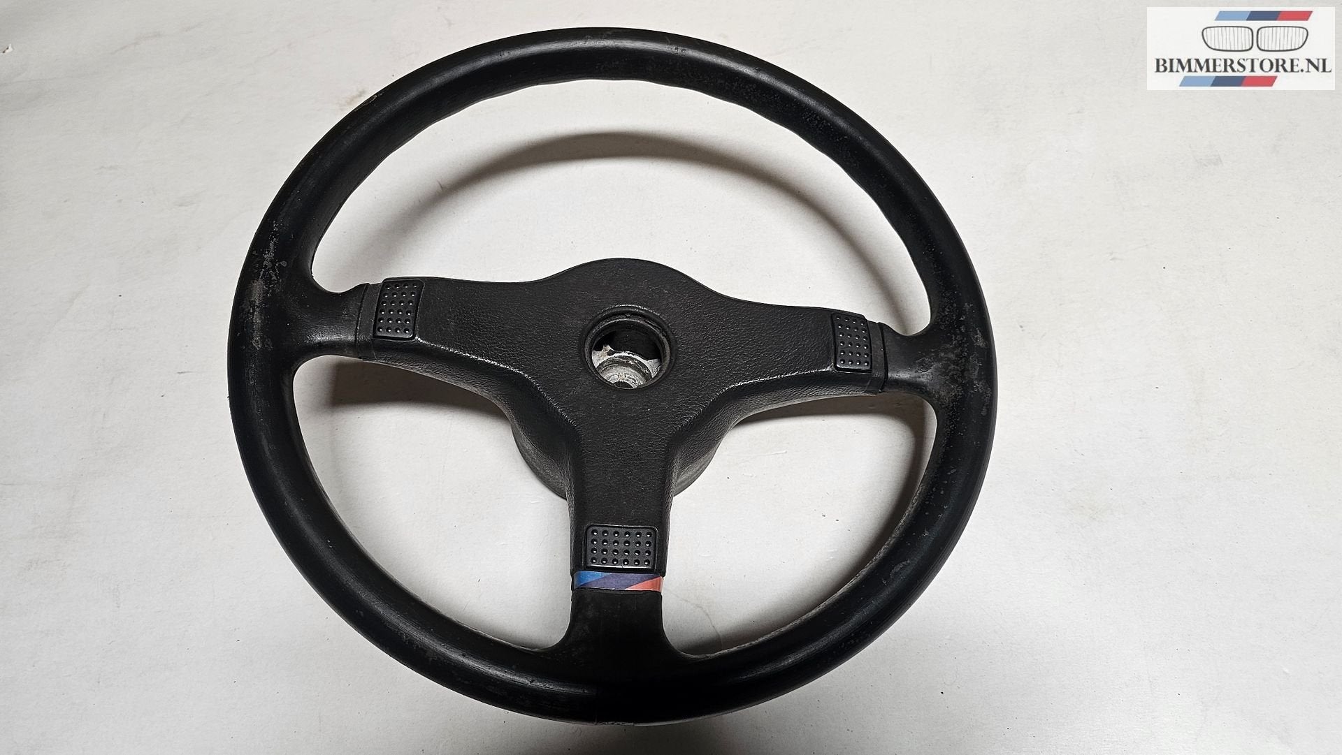 M Tech sport stuur leer 380mm BMW 3 serie E30 32331155295, Gebruikt, -, Ophalen of Verzenden, -