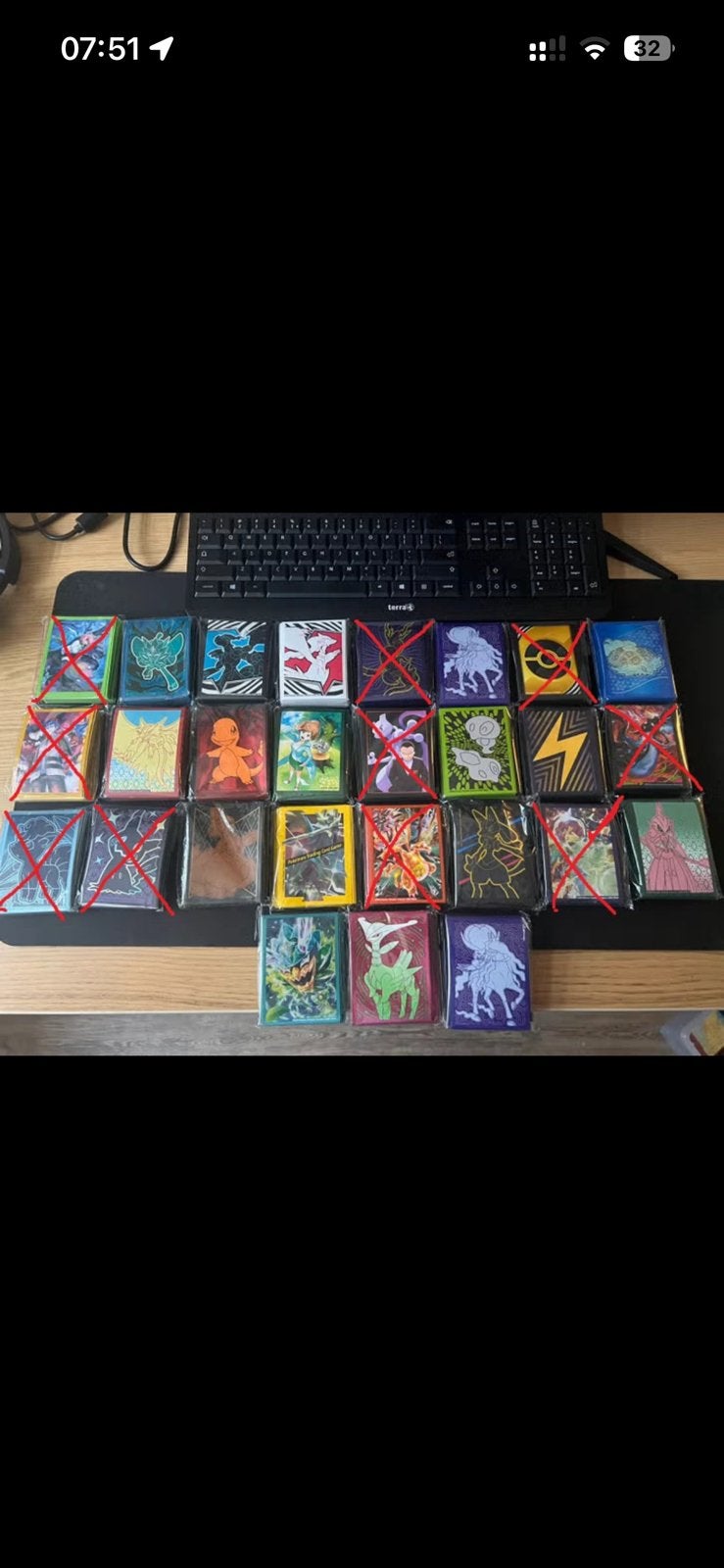 Diverse sleeves op voorraad, Verzenden, Nieuw, Sleeves of Kaarthoesjes, Foil