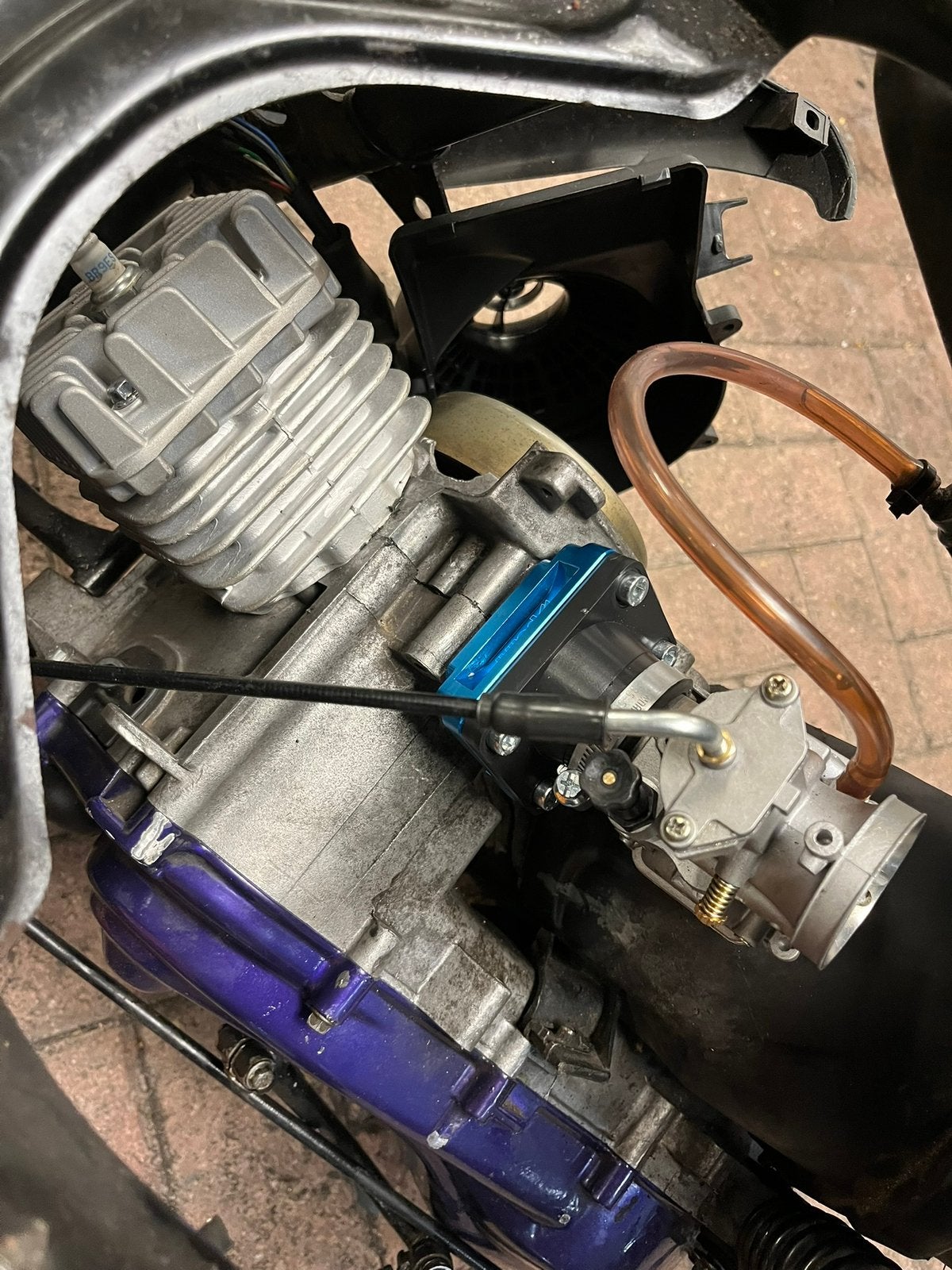Piaggio 70cc mk2 s2 sprint blok, Ophalen, Tweetakt, Overige modellen, Maximaal 45 km/u