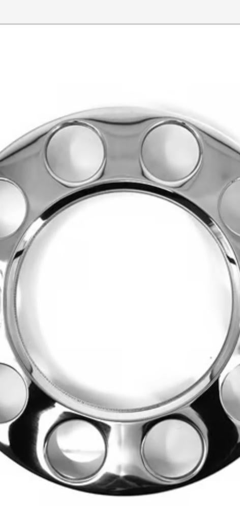 Gezocht 4 chrome wielringen in nette staat, Auto-onderdelen, Vrachtwagen-onderdelen, Ophalen of Verzenden