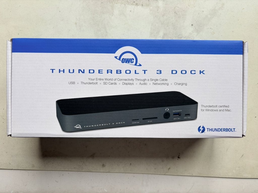 OWC Thunderbolt 3 Dock - Nieuw in doos, OWC, Nieuw, Ophalen of Verzenden, Docking station