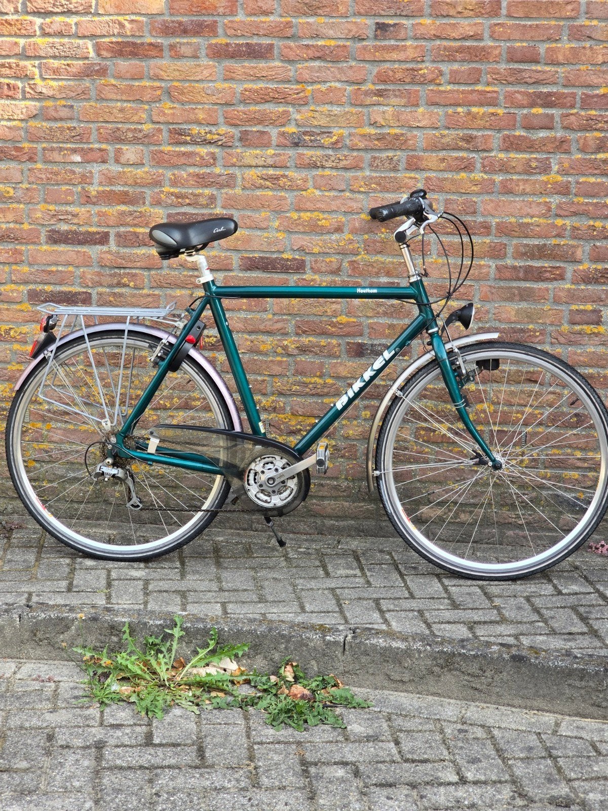 Bikkel Houthem Herenfiets framemaat XL 60cm Alles goed staat, 57 tot 61 cm, Ophalen of Verzenden, Zo goed als nieuw, Overige merken