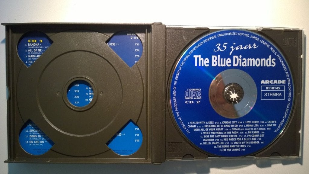The Blue Diamonds - 35 Jaar, Ophalen of Verzenden, Zo goed als nieuw, Pop, Album