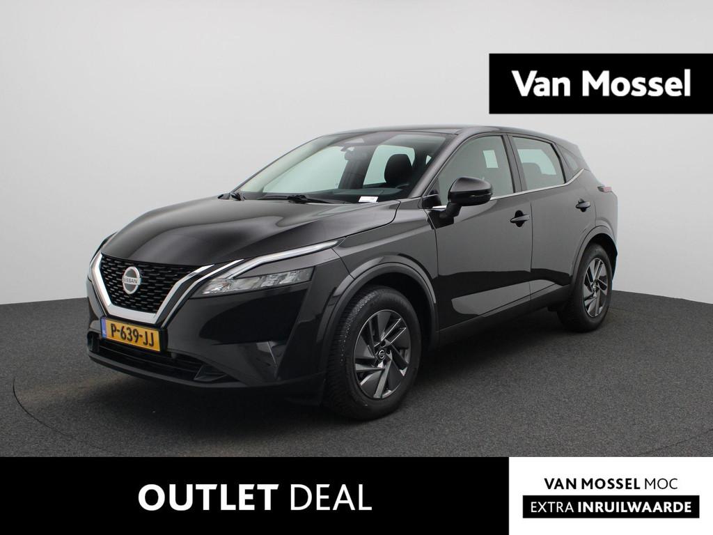 Nissan Qashqai 1.3 MHEV Xtronic Business Access AUTOMAAT | T, 12 maanden, Stof, Euro 6, Zwart