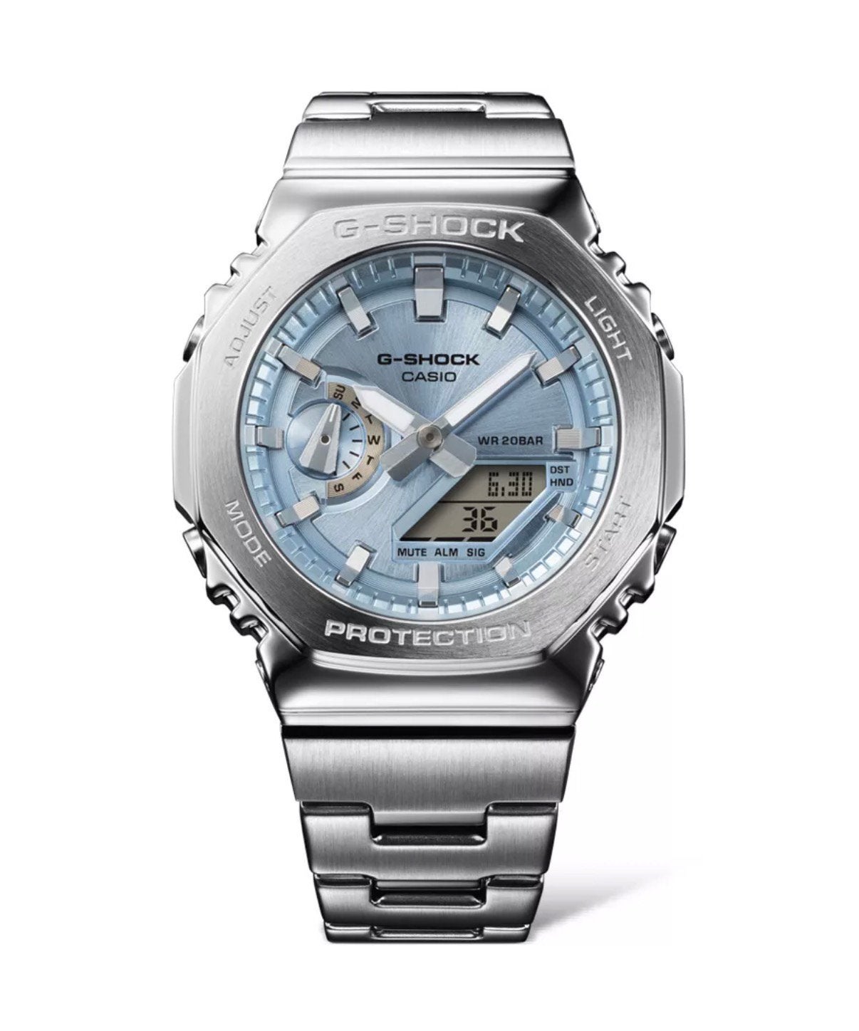 G-SHOCK GM-2110D-2A NIEUW, Sieraden, Tassen en Uiterlijk, Horloges | Heren, Ophalen, Staal, Polshorloge, Nieuw