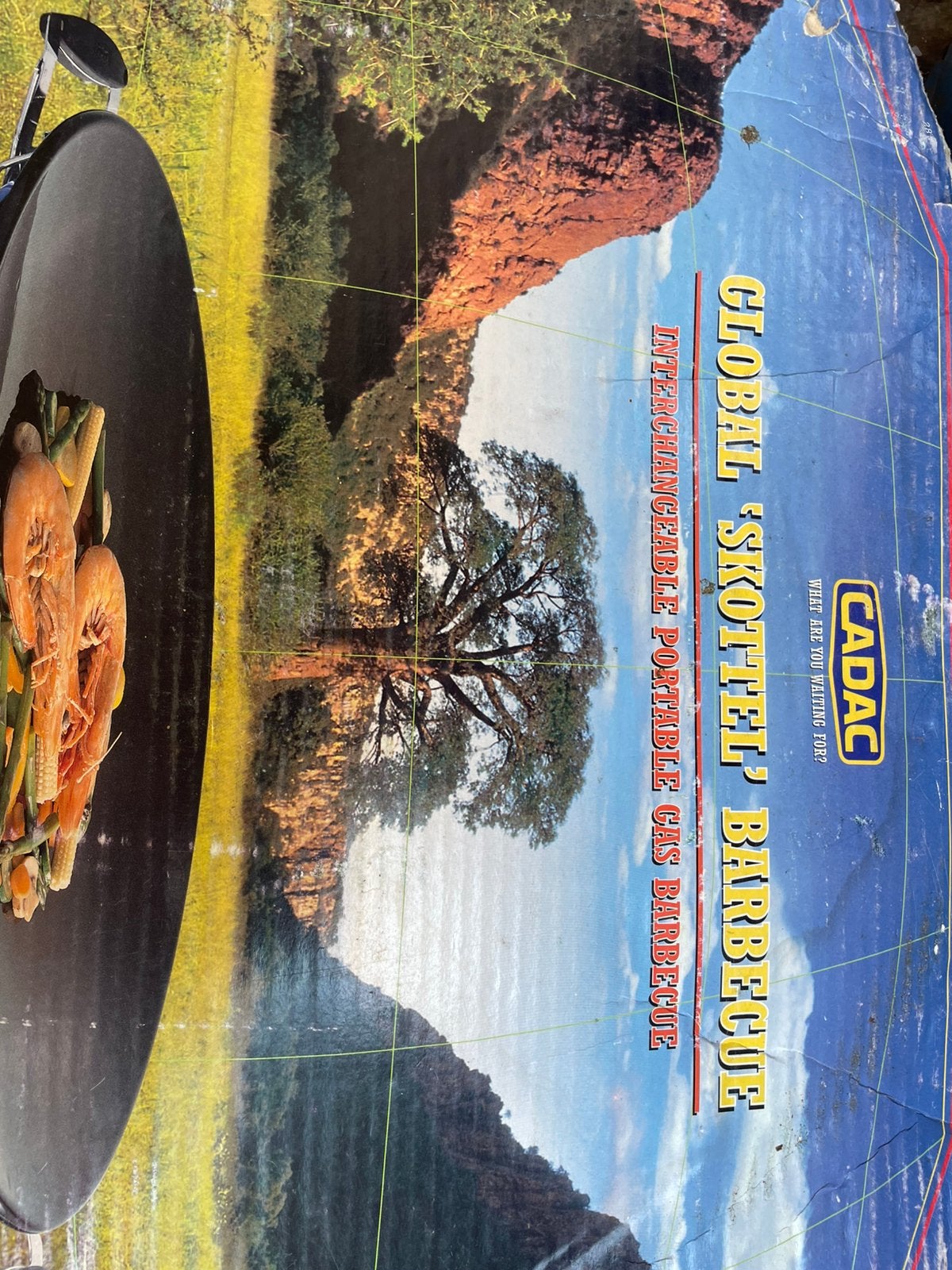 Skottel Barbecue 9550, Ophalen, Gebruikt