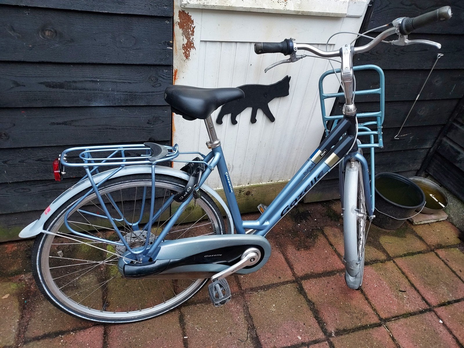 gazelle damesfiets 28inch 4versnellingen lees advertentie, Ophalen, Versnellingen, Gazelle, Trommelrem