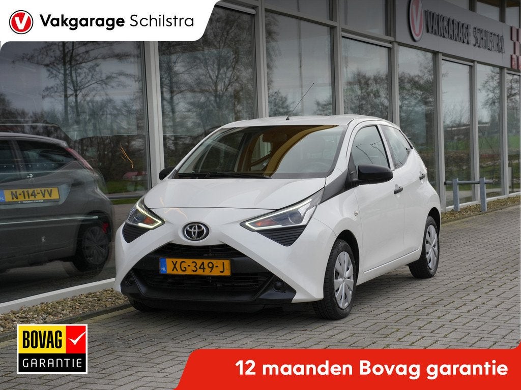 Toyota Aygo 1.0 VVT-i x-fun | Bluetooth | Airco | (bj 2019), Voorwielaandrijving, Stof, Gebruikt, 4 stoelen