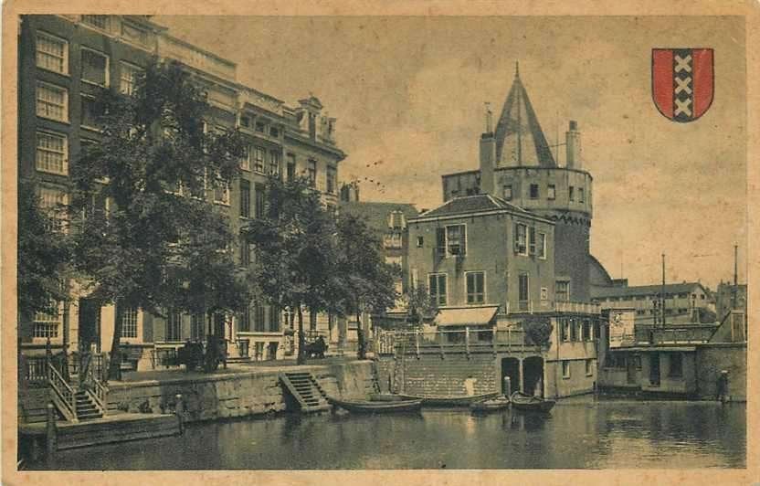 377-260-007 Amsterdam Gelderschekade Schreierstoren, Verzenden, Voor 1920, Noord-Holland
