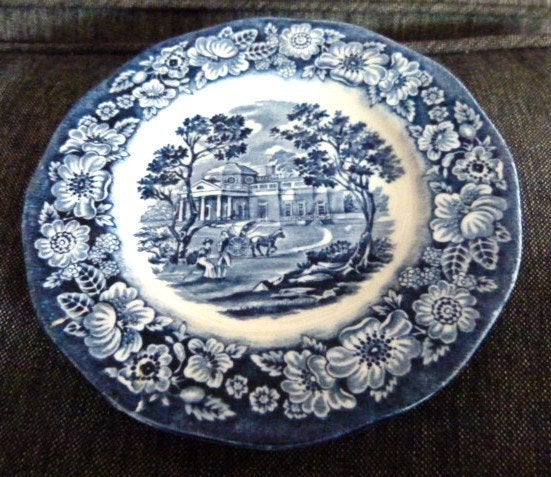 delfts blauw bord liberty blue, Antiek en Kunst, Ophalen of Verzenden