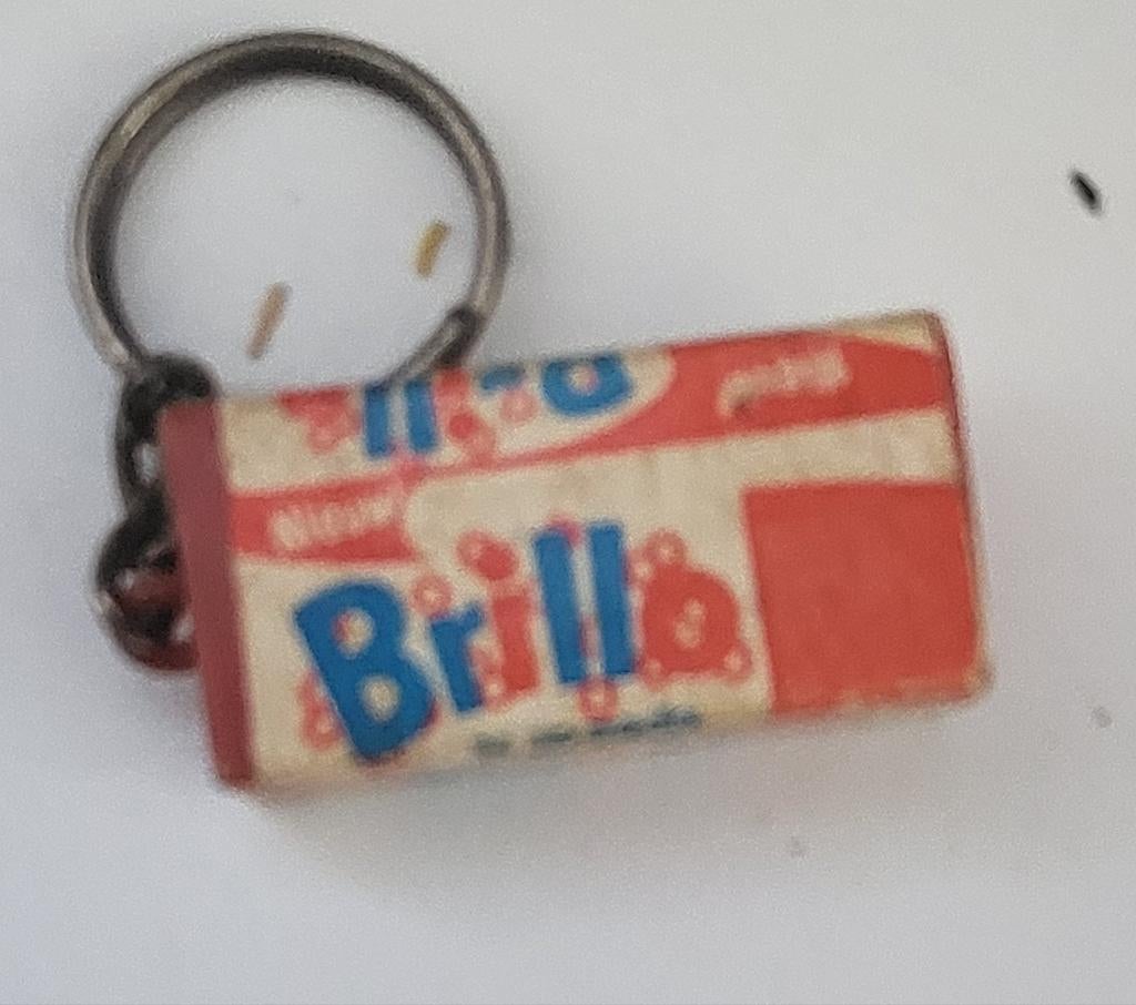 Vintage Brillo Sleutelhanger - Uniek Verzamelobject, Verzamelen, Ophalen of Verzenden, Gebruikt, Overige typen