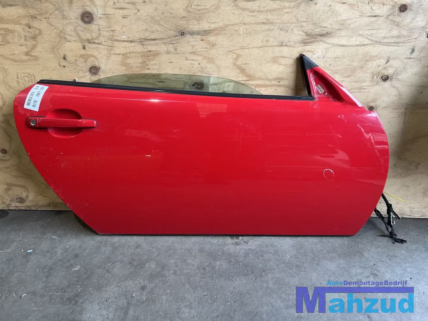 MERCEDES SLK R170 Rood 586 rechts deur portier 1996-2000, Gebruikt, Mercedes-Benz AG, Deur, Mercedes-Benz