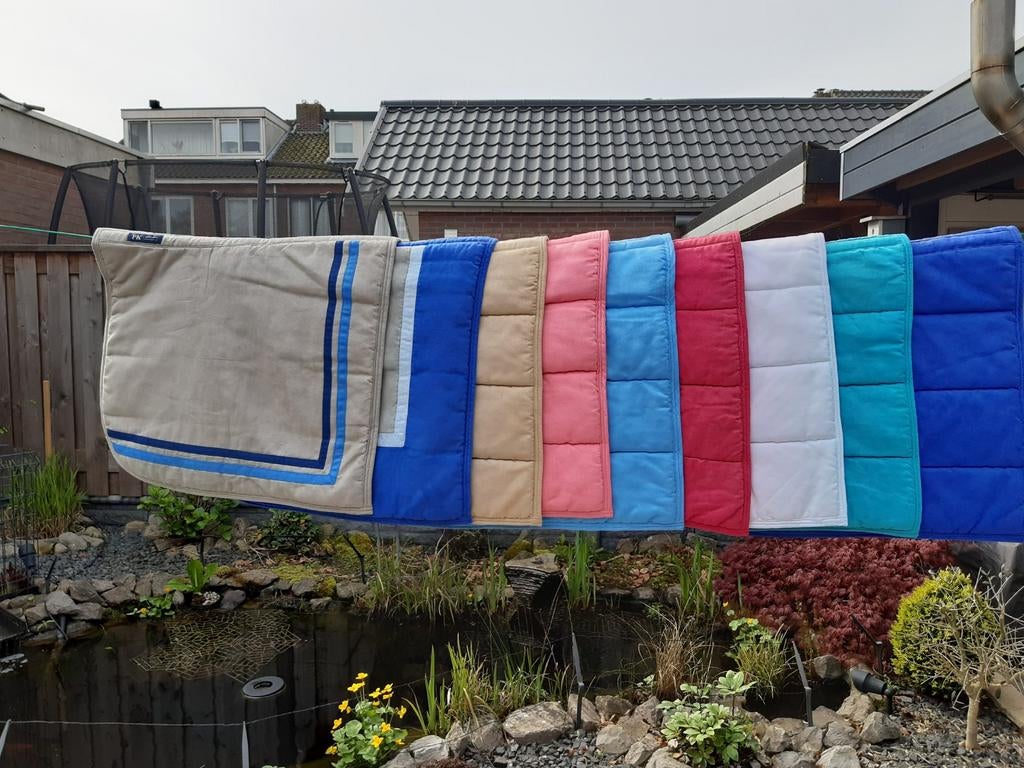 Laatste 4 stuks PK-pads full dressuur,  als NIEUW!!!!, Dieren en Toebehoren, Paarden en Pony's | Dekens en Dekjes, Zo goed als nieuw