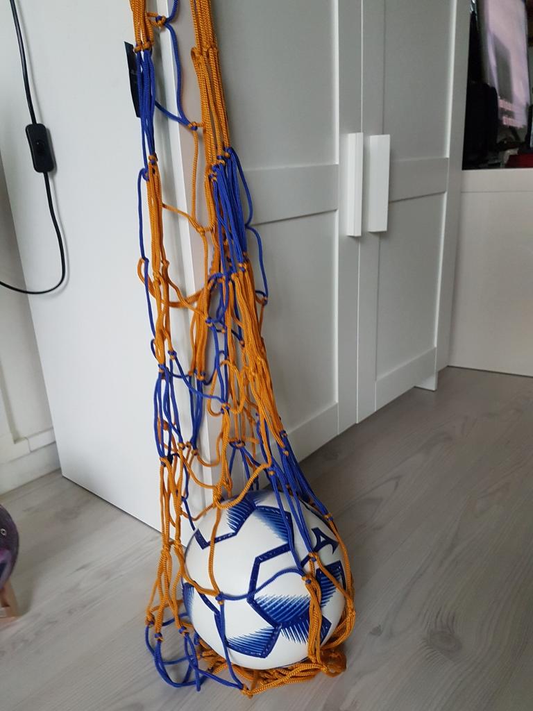 Voetbal ballennet nieuw, Maat XL, Ophalen of Verzenden, Nieuw, Bal