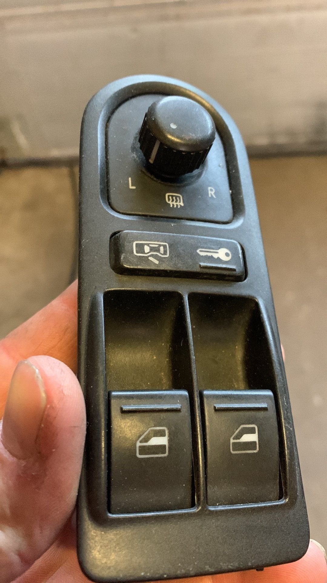 Volkswagen T5 raam schakelaar, Gebruikt, -, Volkswagen, -
