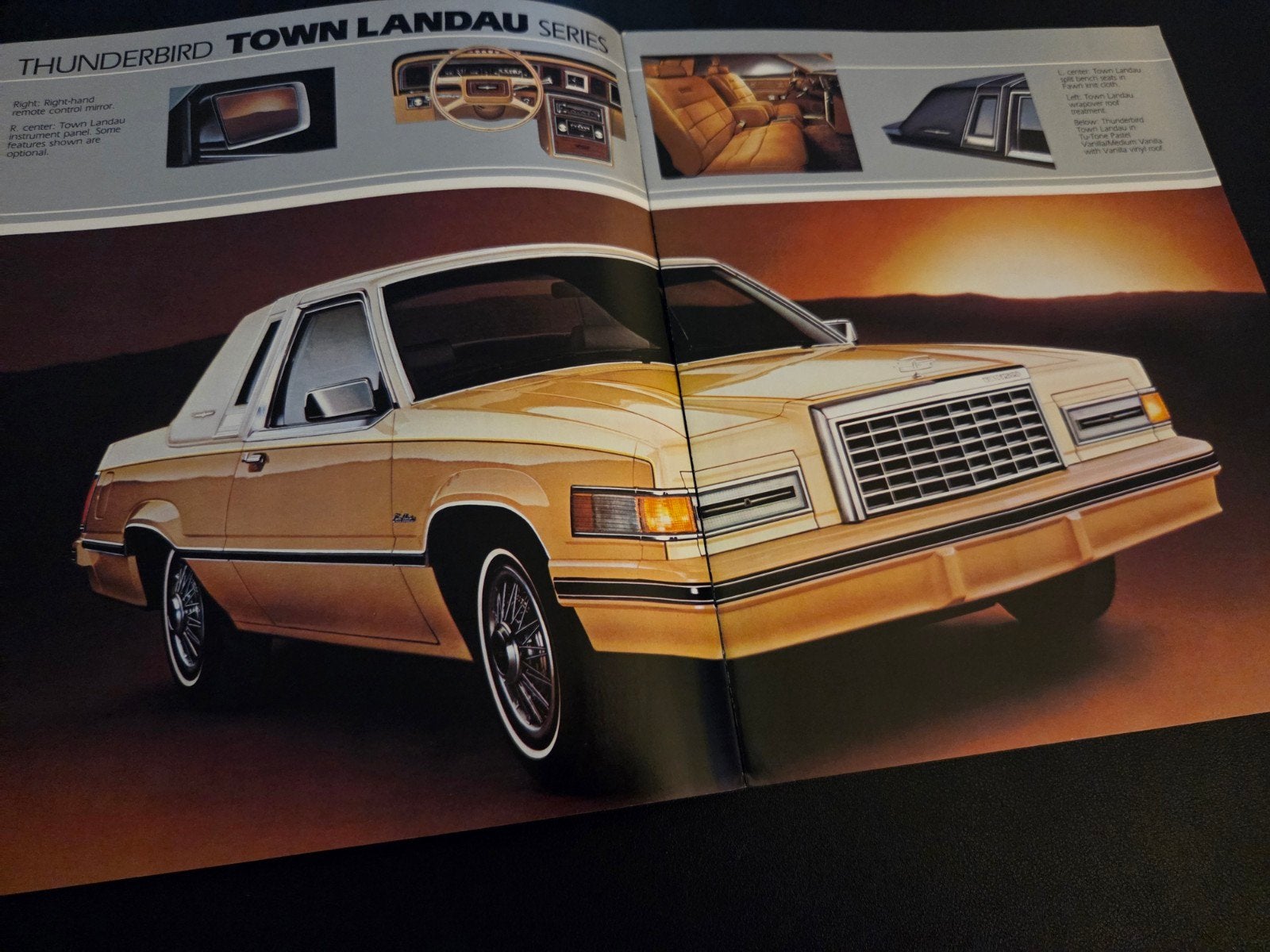 Brochure Ford Thunderbird 1982 USA, Ophalen of Verzenden, Zo goed als nieuw, Ford
