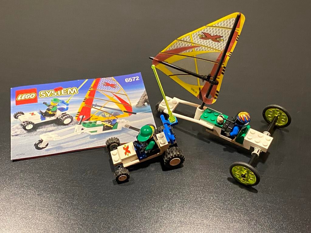 Lego System 6572 Wind Racer - Vintage Lego, Ophalen of Verzenden, Gebruikt, Jongen of Meisje
