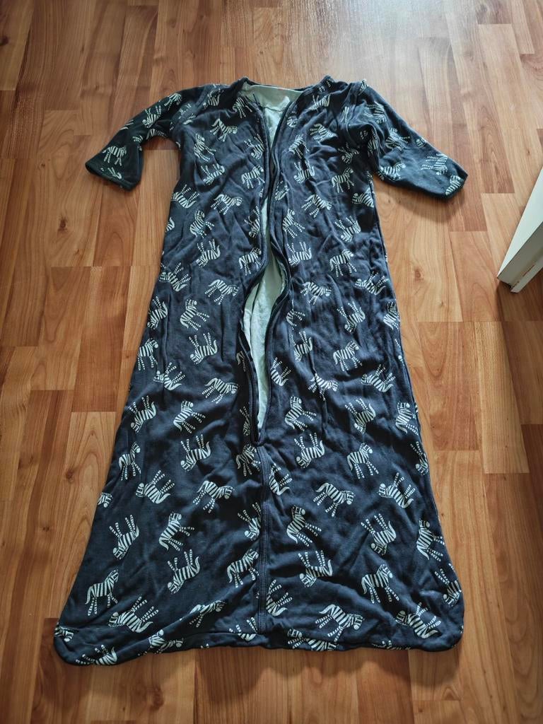 Comfortabele slaapzak met zebraprint - 85-100 cm, Ophalen of Verzenden, Gebruikt, 85 tot 100 cm, Slaapzak