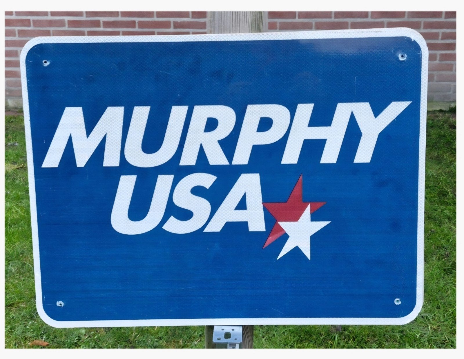 Roadsign Murphy USA Highway Exit Sign Road Sign 61x46cm, Ophalen of Verzenden, Murphy Usa, X, X