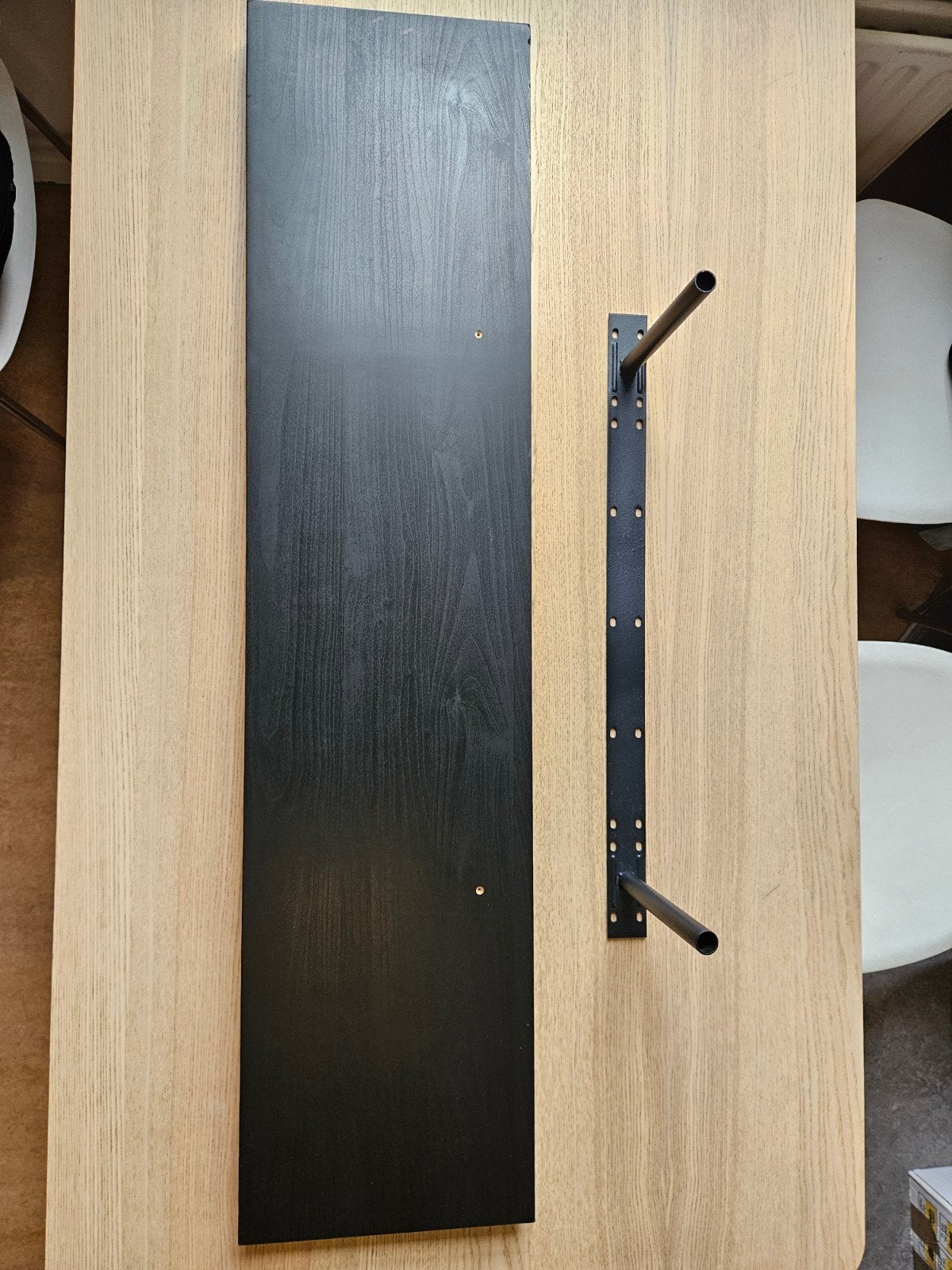 IKEA LACK wandplank 110x26cm  - Zwart, Huis en Inrichting, Woonaccessoires | Wandplanken en Boekenplanken, Ophalen, Zo goed als nieuw