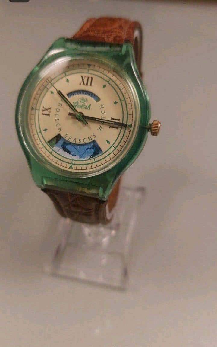 Grolsch horloge., Verzamelen, Verzenden, Zo goed als nieuw, Reclamebord, Plaat of Schild, Grolsch