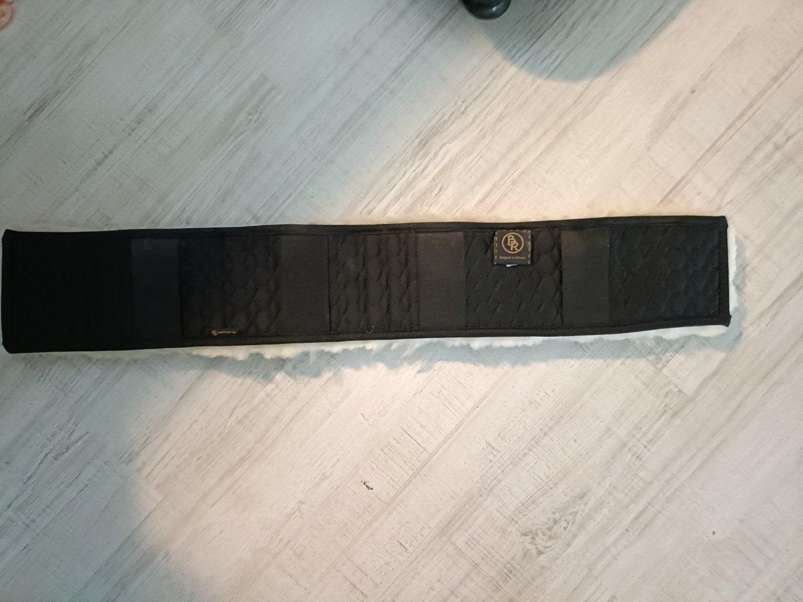 BR singelhoes schapenvacht 80 cm, Ophalen of Verzenden, Zo goed als nieuw, Bruin, BR
