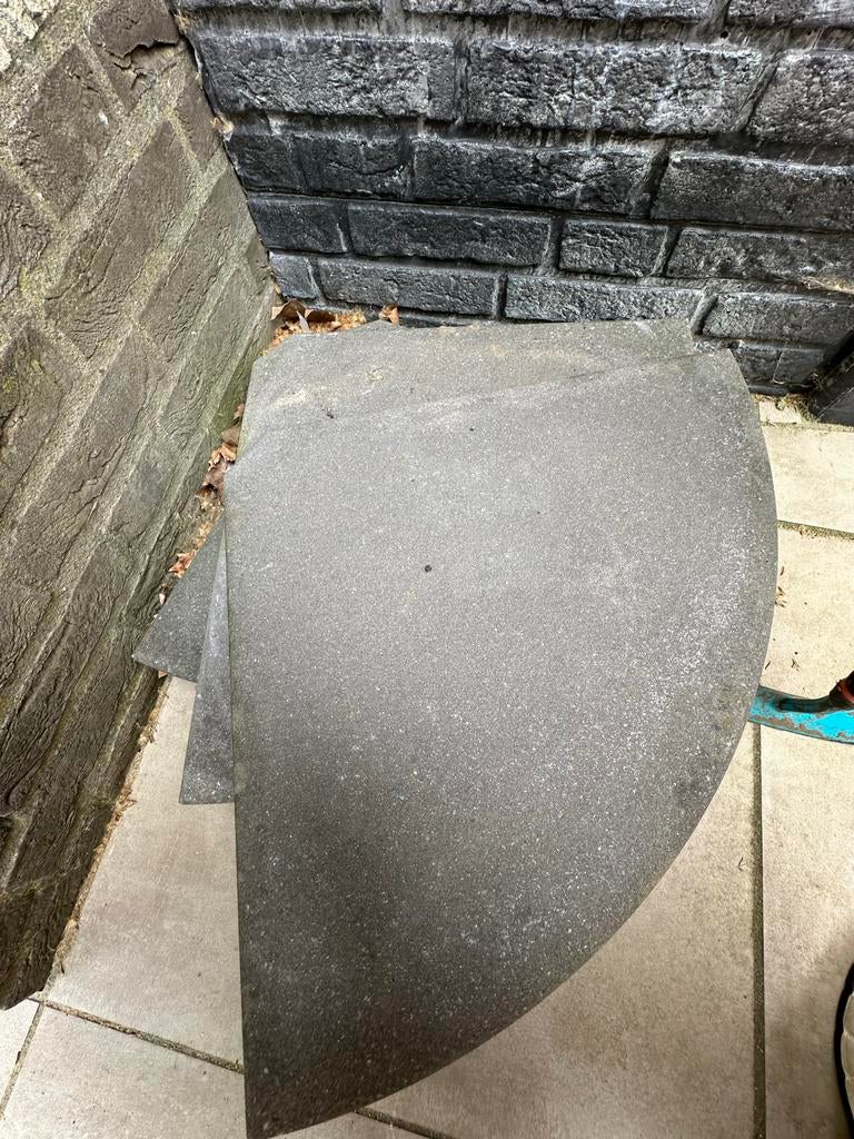 Parasolvoet tegels voor versteviging, Tuin en Terras, Tuinmeubel-accessoires, Ophalen, Gebruikt