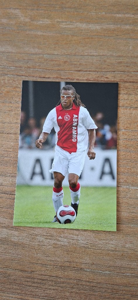 Spelerskaart; Edgar Davids # Ajax Amsterdam, Ophalen of Verzenden, Nieuw, Ajax, Spelerskaart