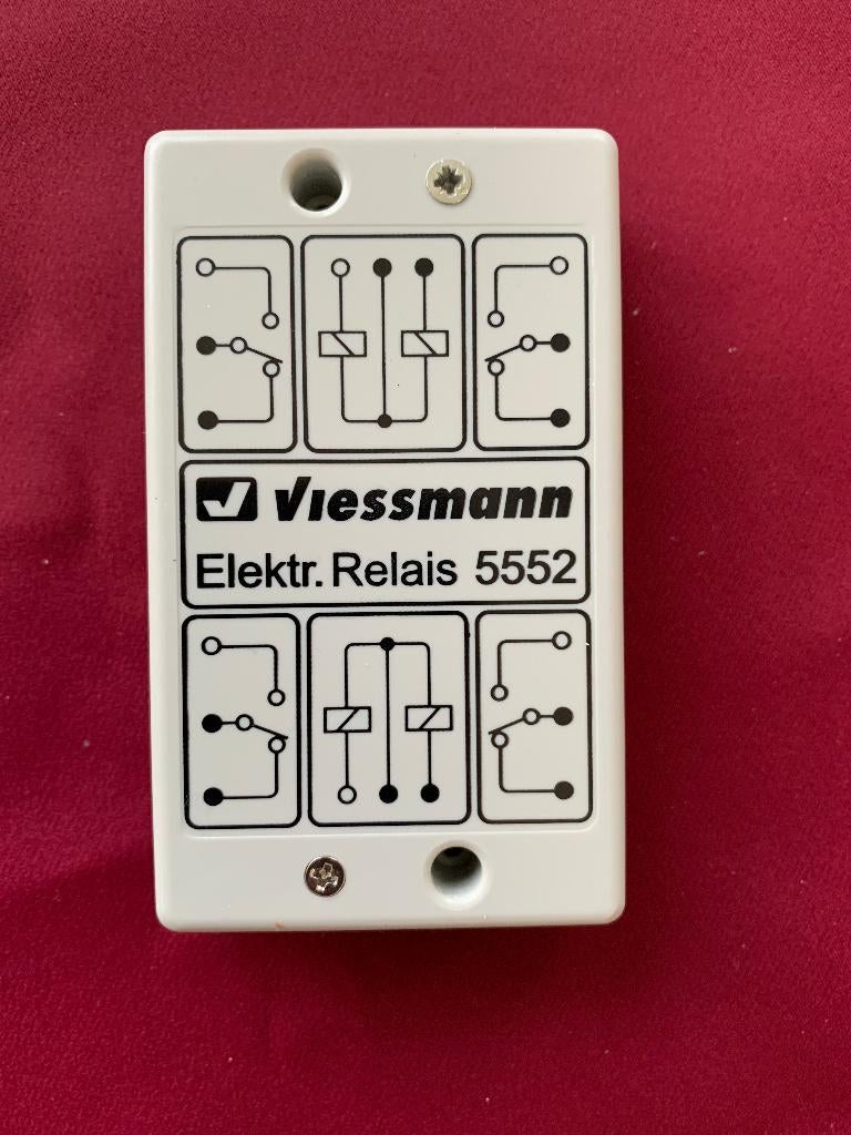 Elektronische Relais Viessmann 5552, Hobby en Vrije tijd, Modeltreinen | H0, Overige merken, Gelijkstroom of Wisselstroom, Overige typen
