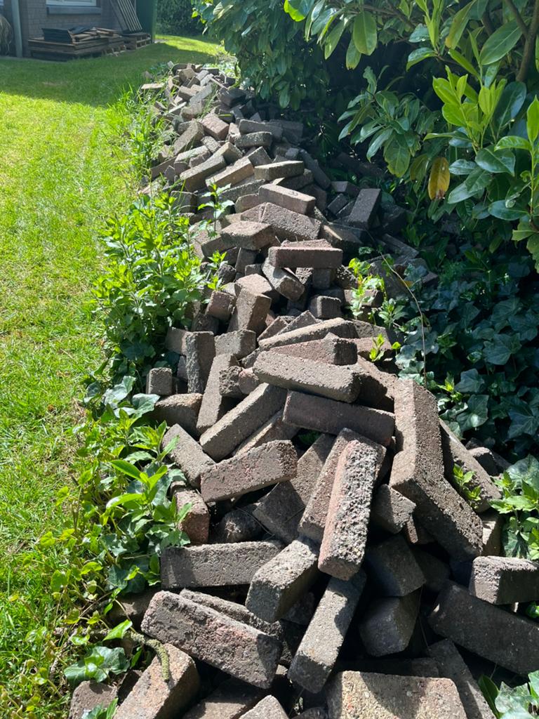 Beton Waaltjes (Gratis), Doe-het-zelf en Verbouw, Tegels, 10 m² of meer, Vloertegels, Overige materialen, 60 cm of meer