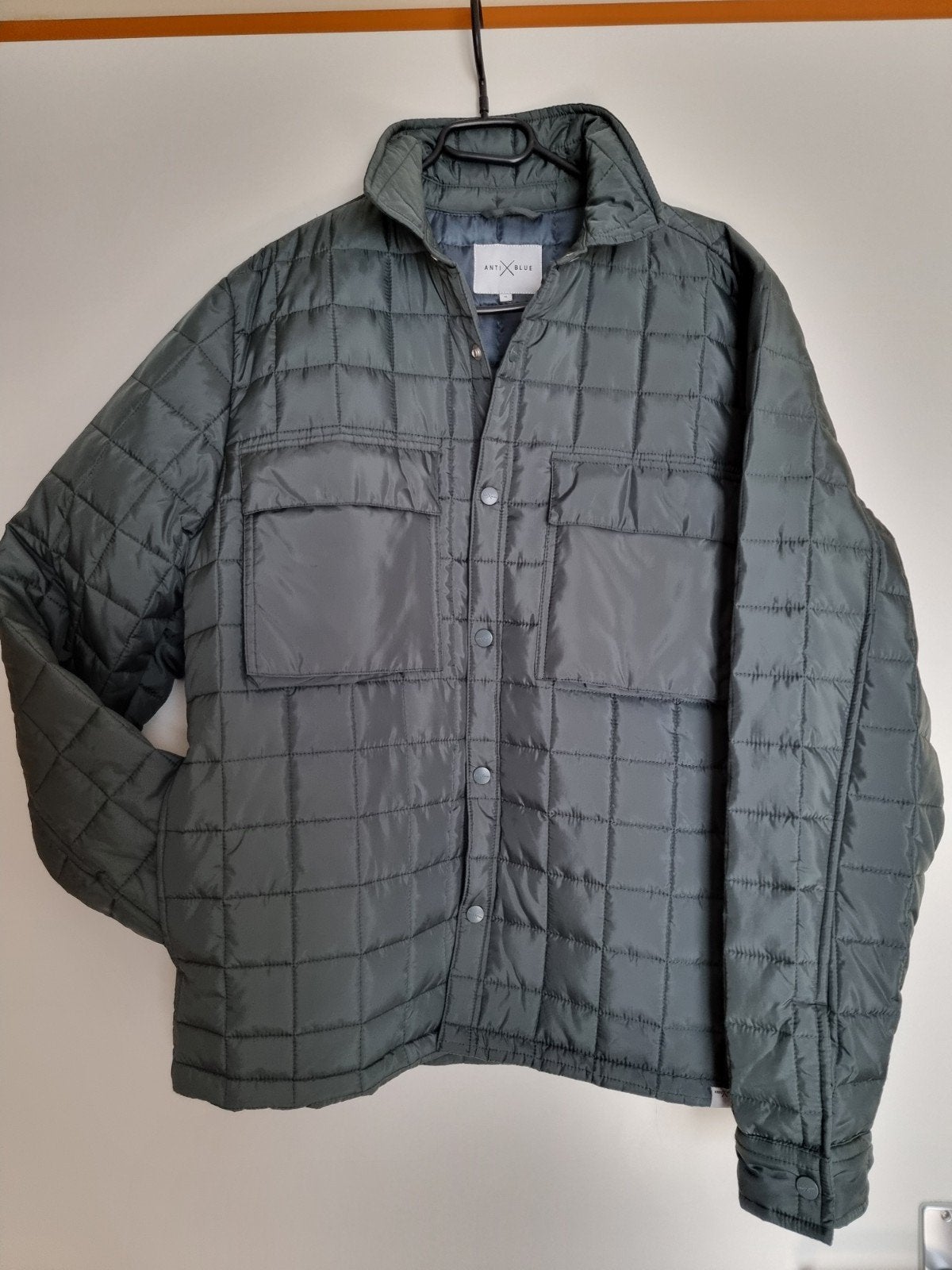 Heren jas Anti-Blue, maat XL, Ophalen of Verzenden, Zo goed als nieuw, Maat 56/58 (XL), Blauw