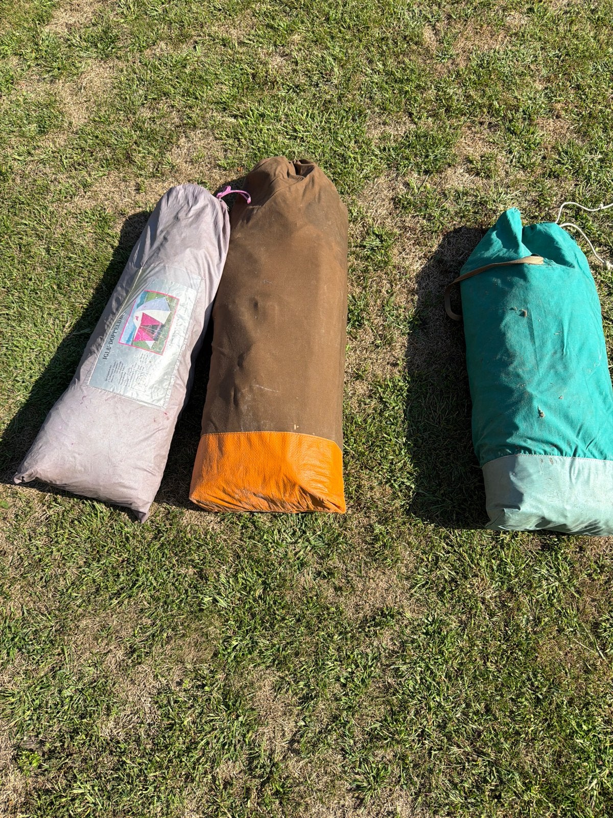 3 tenten. Worden dinsdag al opgehaald!, Ophalen, Gebruikt, Tot en met 3