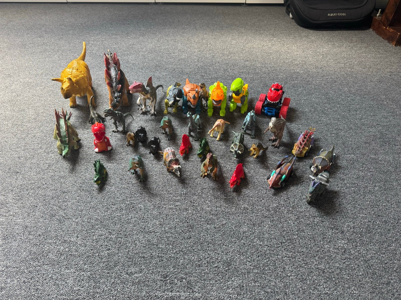 Grote collectie dinosaurus en wilde dieren speelgoed, Ophalen of Verzenden, Gebruikt, Jongen of Meisje