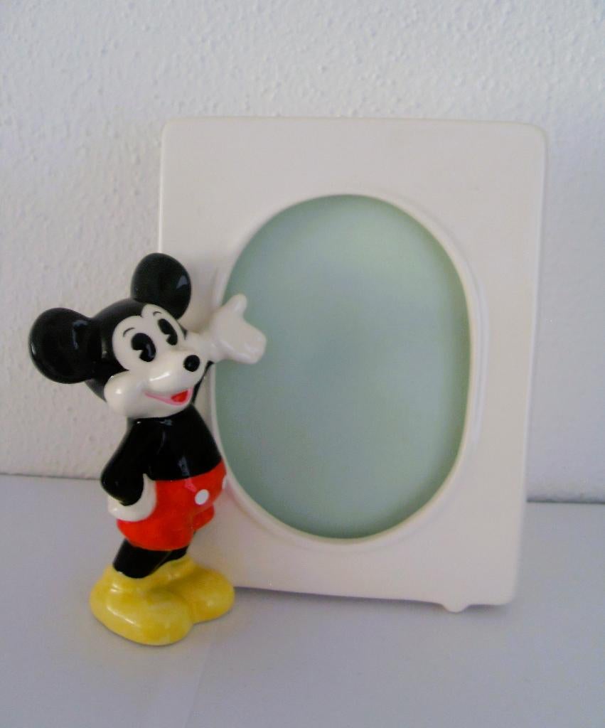 Mickey Mouse Fotoframe Fotolijst Disney, Ophalen of Verzenden, Mickey Mouse, Zo goed als nieuw, Beeldje of Figuurtje