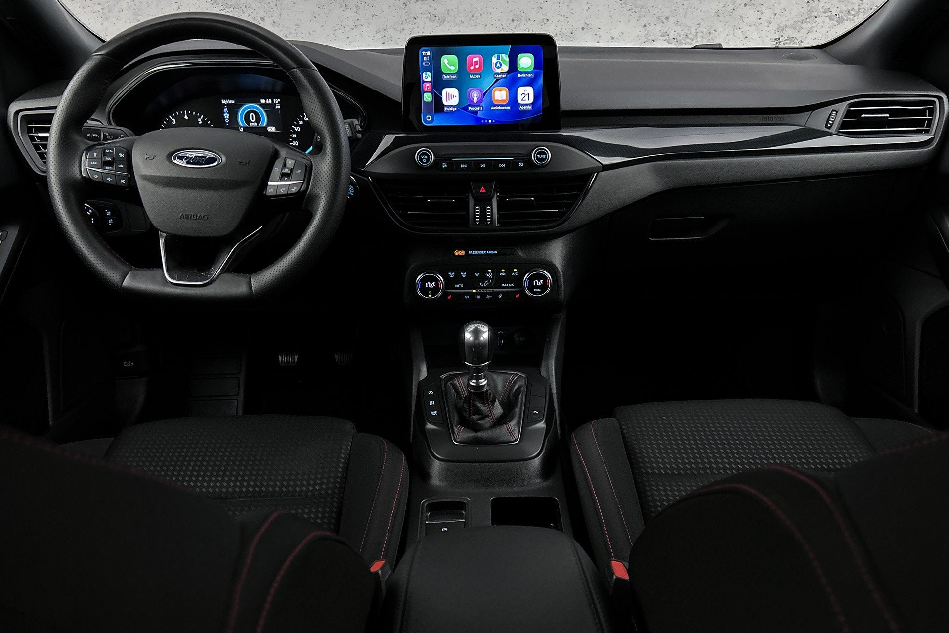 Ford Focus 1.0 EcoBoost ST Line Business | Camera | LED kopl, Auto's, Ford, Stof, Gebruikt, Euro 6, Origineel Nederlands