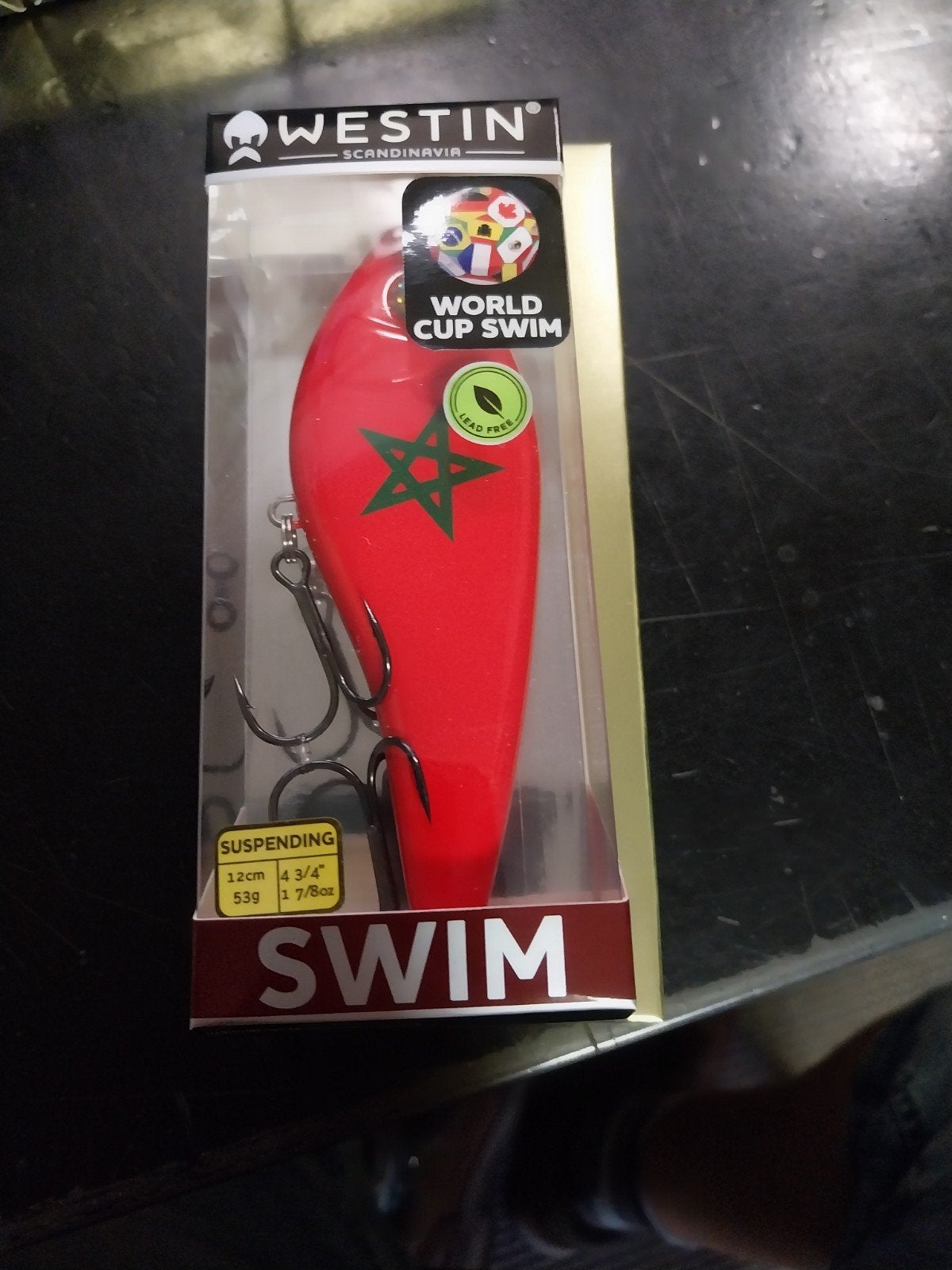 Westin World Cup Swim kunstaas - Marokko editie, Ophalen of Verzenden