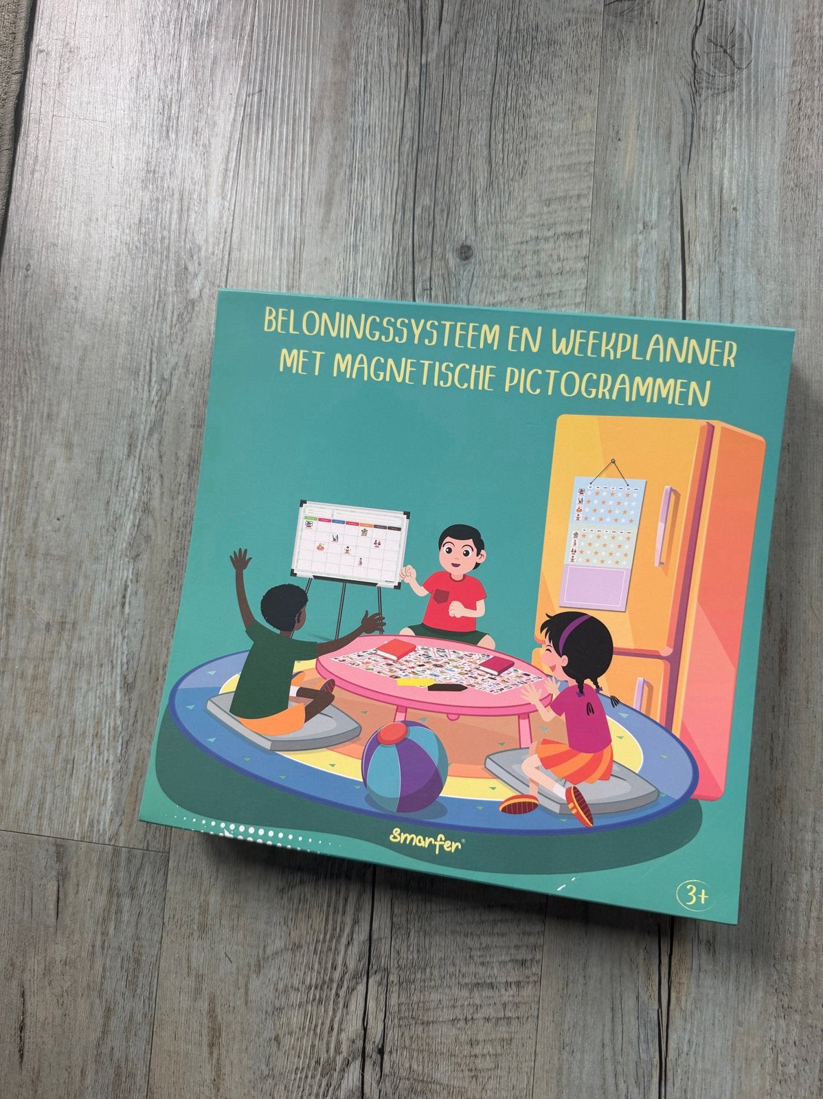 Beloningssysteem en weekplanner met magnetische pictogrammen, Ophalen of Verzenden, Nieuw, Ontdekken