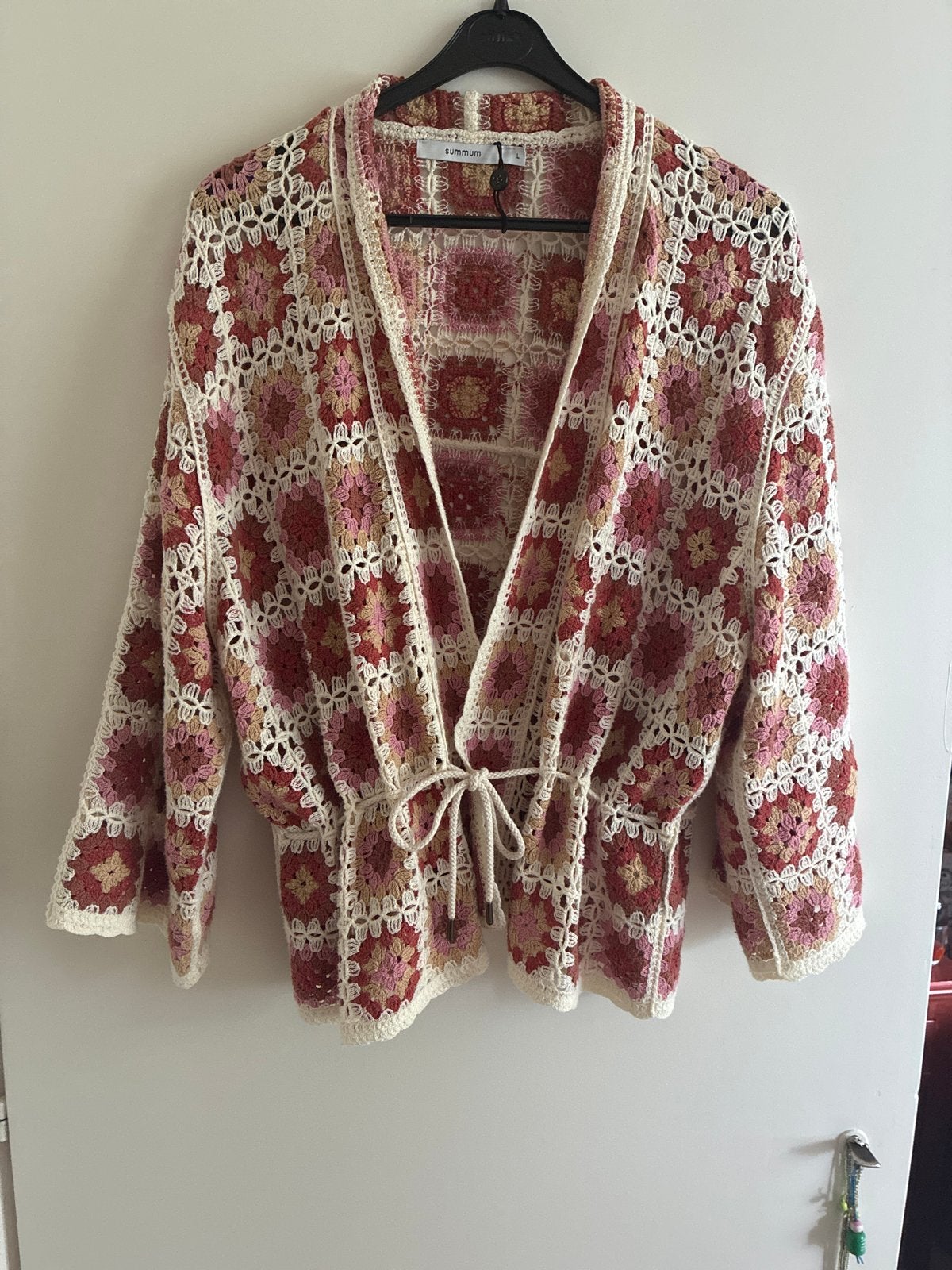 Summum gehaakt vest met granny squares, Kleding | Dames, Ophalen of Verzenden, Zo goed als nieuw, Maat 42/44 (L), Meerkleurig