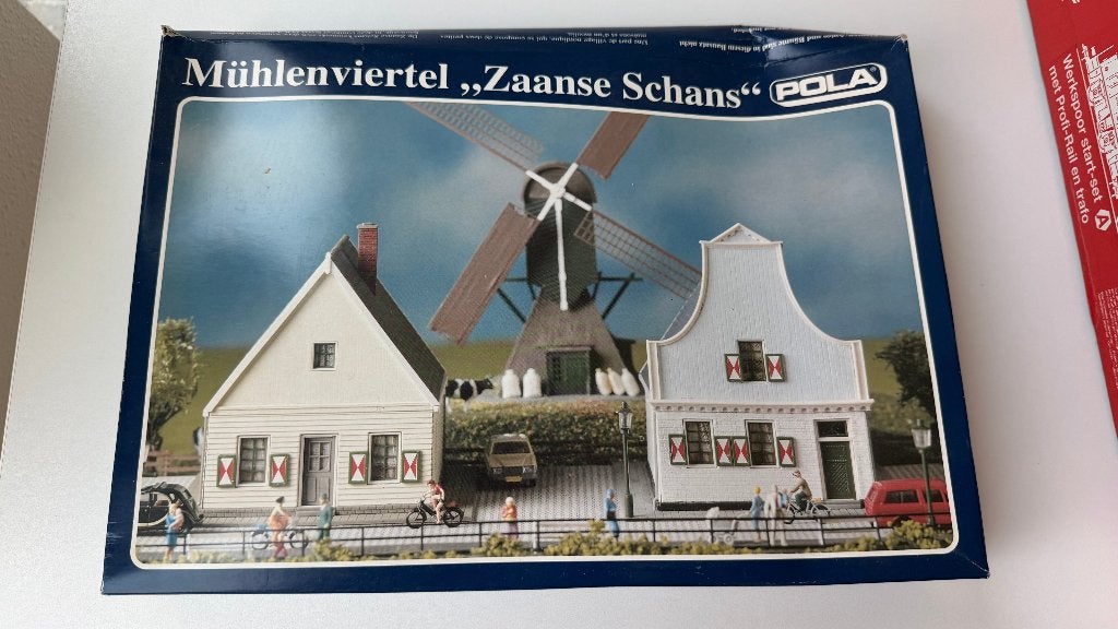 Pola Zaanse Schans H0 bouwdoos – nieuw en ongebouwd, Overige merken, Gelijkstroom of Wisselstroom, Brug, Tunnel of Gebouw, Nieuw