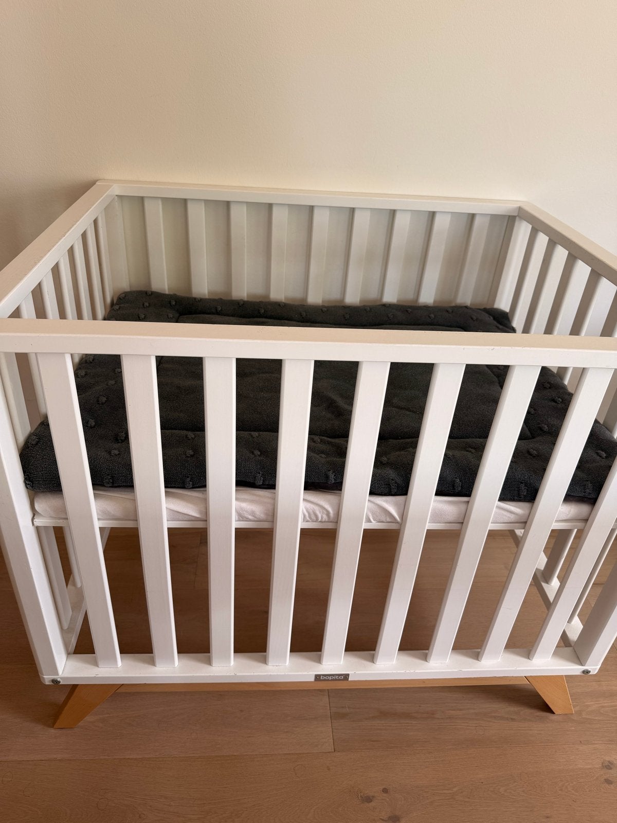 Bopita box met boxkleed, Kinderen en Baby's, Boxen, Ophalen, Gebruikt, Vierkant, Boxkleed
