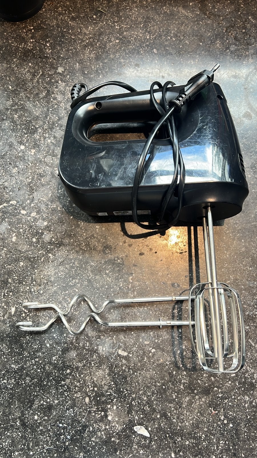 Handmixer met gardes en deeghaken, Ophalen, Gebruikt