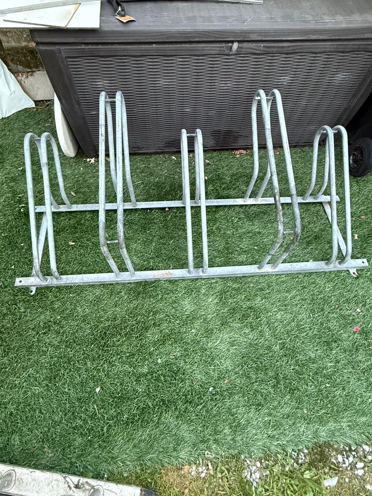 Fietsenrek voor 5 fietsen, Fietsen en Brommers, Ophalen, Gebruikt